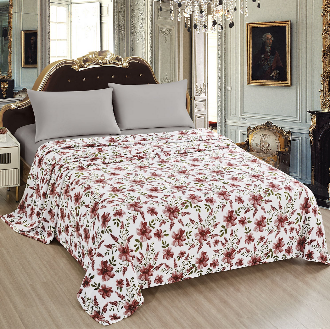 Luxury Home Ultra-Soft Printed Bed Blanket - Gallery 12