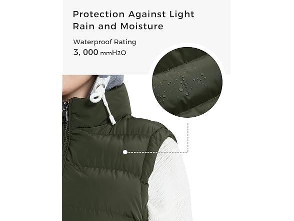 Zshow Women (M) Quilted Winter Puffer Vest