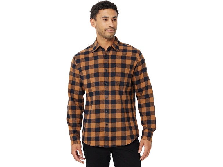 Black Toffee Brown Buffalo Check