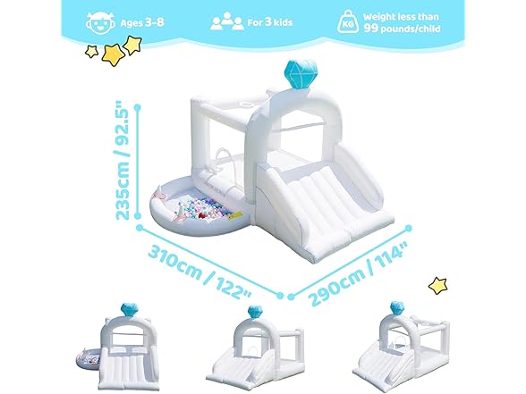 Doctor Dolphin Inflatable Bounce House