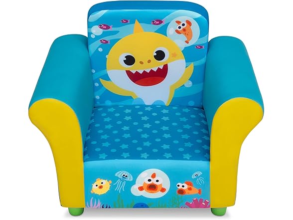 Delta Children Upholstered Chair, Baby Shark