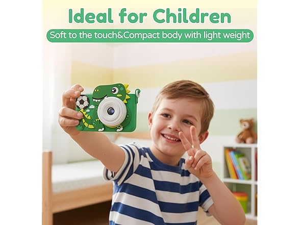 KIDWILL Kids Camera with Tripod