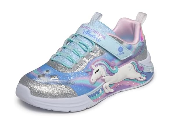 Skechers Kid's S Lights: Unicorn Chaser Shoes