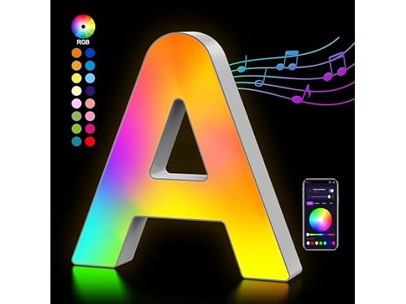 OJQ Light Up Letter A