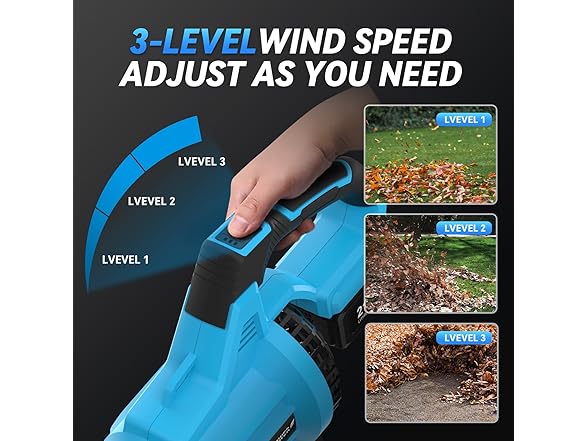 Falmets Leaf Blower Cordless