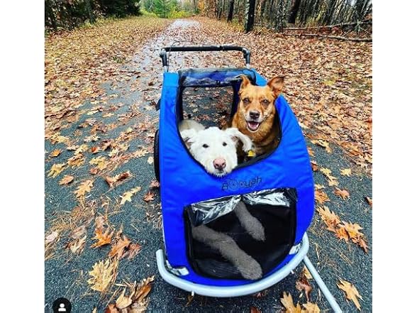 Booyah Extra Large Pet Bike Trailer Dog Stroller