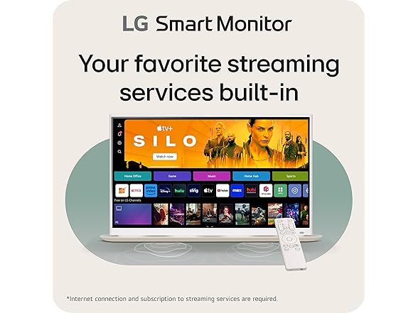 LG 32" 4K Smart Monitor | 32SR70U-W
