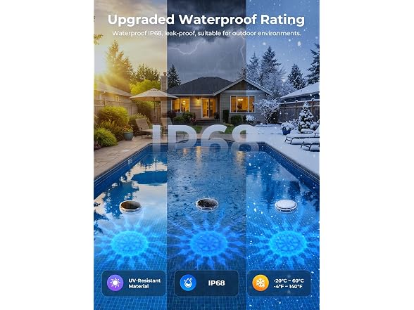 Brightown Solar Pool Lights