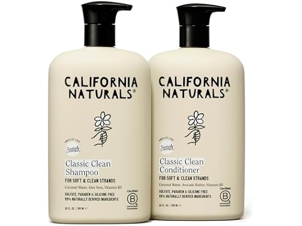 California Naturals Coconut Shampoo & Conditioner