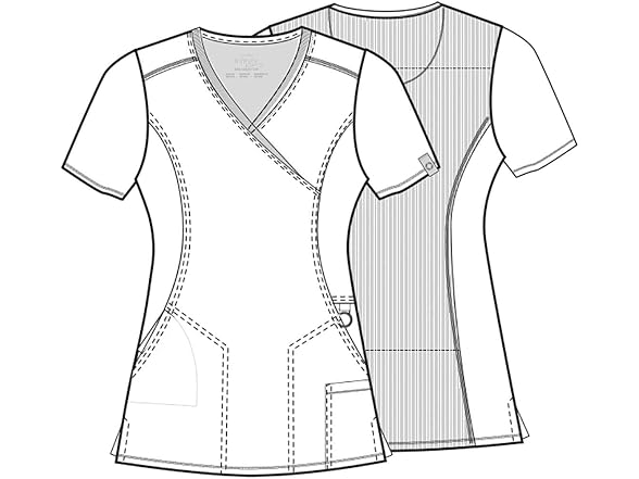 Cherokee Infinity Scrub Top for Women