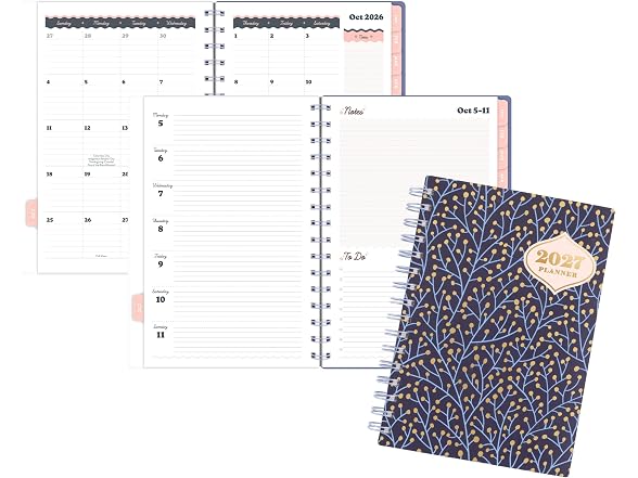 Mead Cambridge 2027 Planner 5.5x8.5 Berry