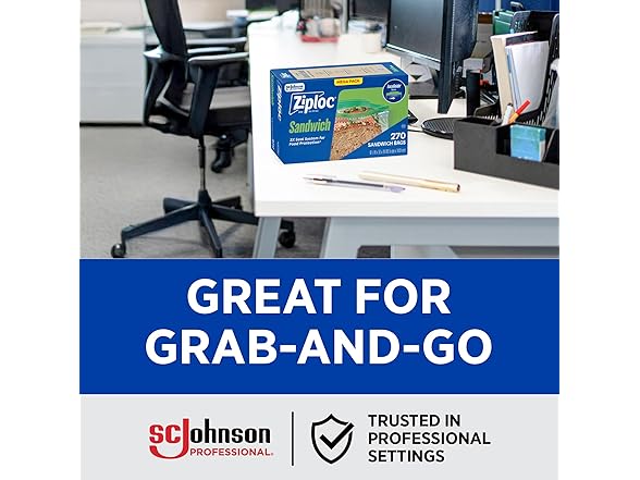 Ziploc Ziploc Sandwich and Snack Bags, Easy Ope