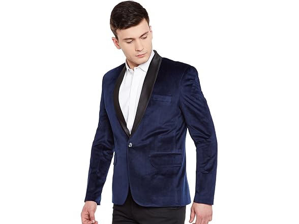 Wintage Men (46) Premium Velvet Notch Lapel Blazer