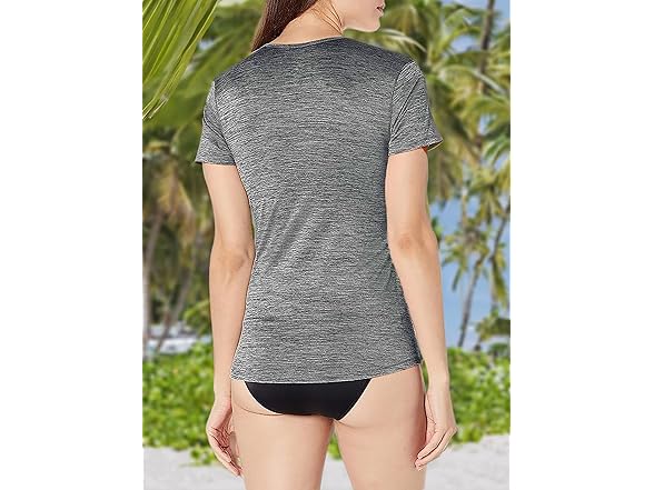 Kanu Surf Women's Charcoal Rashguard (M)