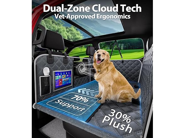 PetGenie Large Dog Car Seat Cover