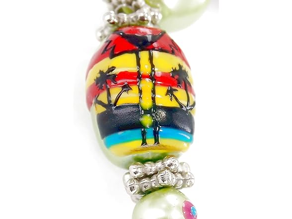 Linpeng Hawaiian Shirts Beads Bracelet