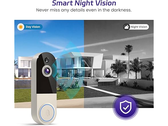 1080p Wireless Video Doorbell Camera