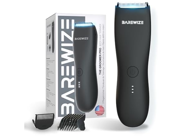 BAREWIZE Body Hair Trimmer