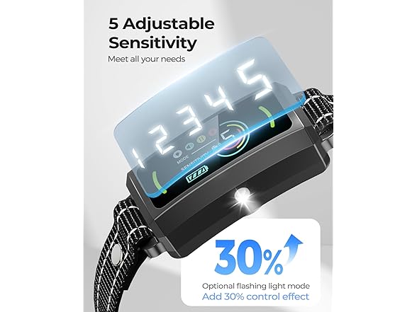 GAJUX Bark Collar, Rechargeable