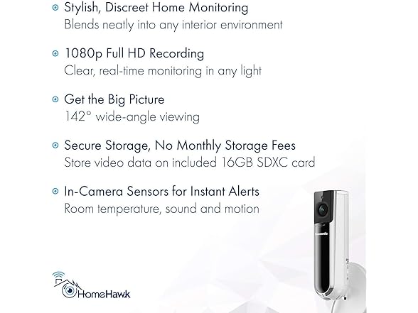 Panasonic HomeHawk Indoor Full HD 1080p