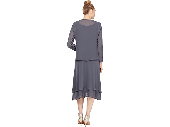 S.L. Fashions Women's Steel Dress (12)