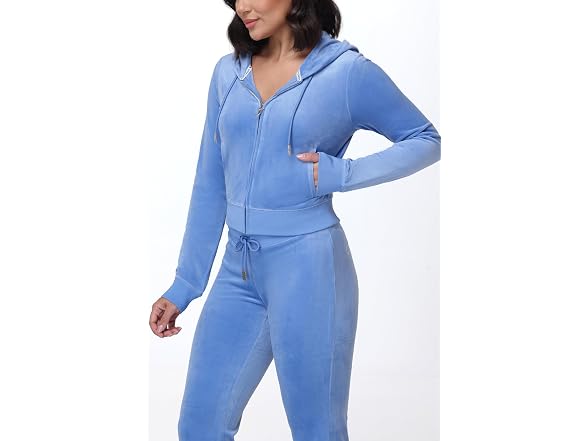 Juicy Couture OG Bling Track Jacket Granada Sky