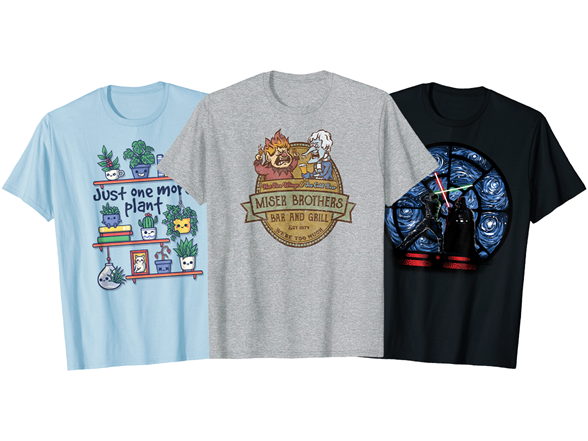 4 Shirts for $24 at Checkout!
