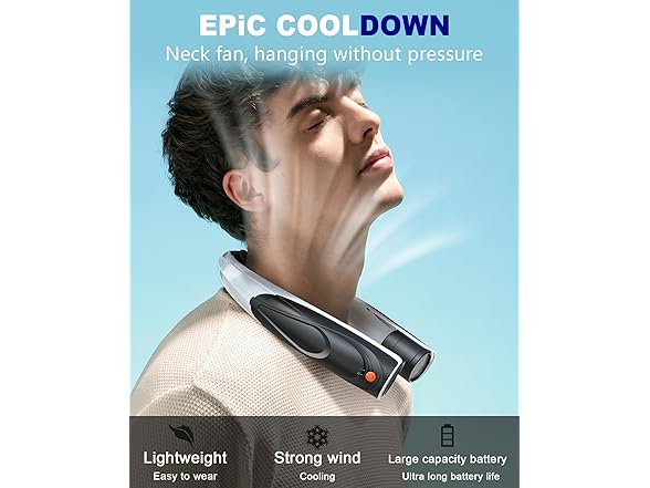 Tenvolti Q5 Neck Fan