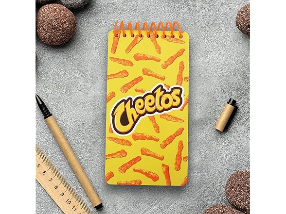 Cheetos Cute Spiral Small Notebook Pocket Size Notepad
