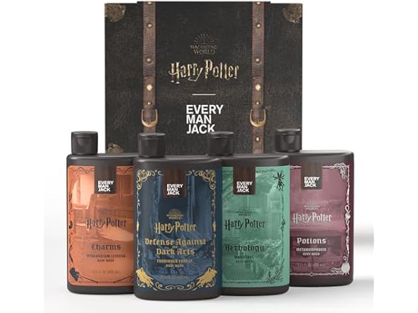 Every Man Jack Harry Potter Body Wash Gift Set