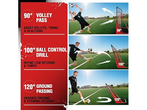 ZEALFEEL Soccer Rebounder Net