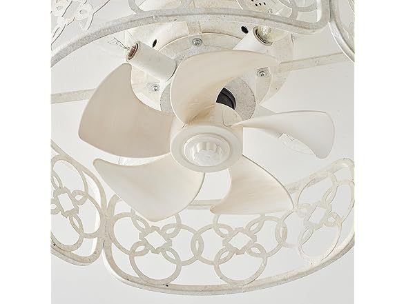 Parrot Uncle 18.1 Inch Caged Ceiling Fan with Light