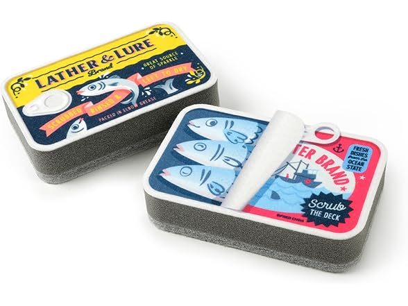 Genuine Fred Sardine Sponges 2pk