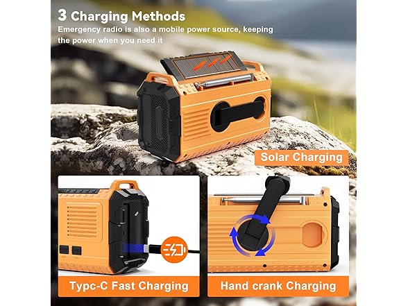 Sttfaishen Emergency Weather Radio