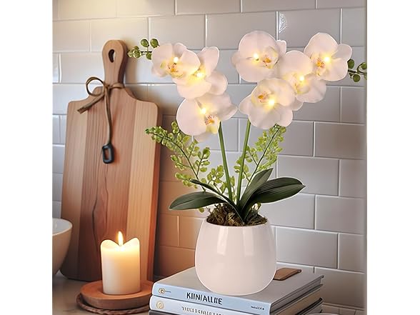 Blurati LED Lighted Artificial Flower