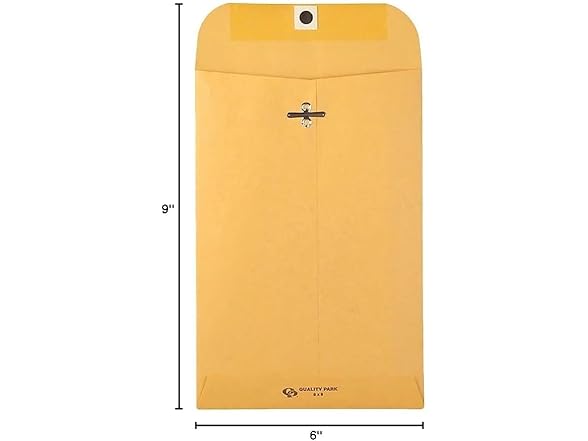 Quality Park Clasp Envelope, 100 Count