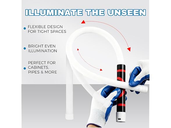 sniqafo Bendable LED Work Light