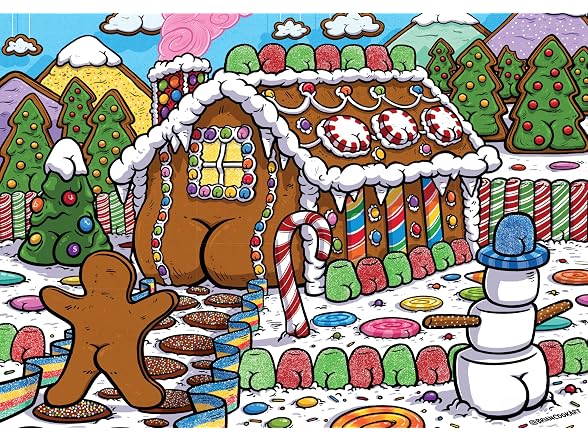 Ceaco - Avanti - Puppies in a Wagon - 300 Piece Puzzle