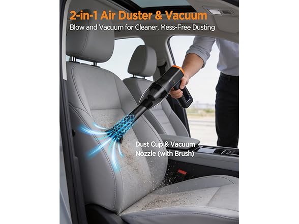 Fittwt Electric Air Duster 2-in-1