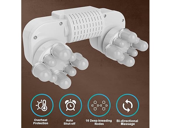 cotsoco Shiatsu Neck Massager - Grey