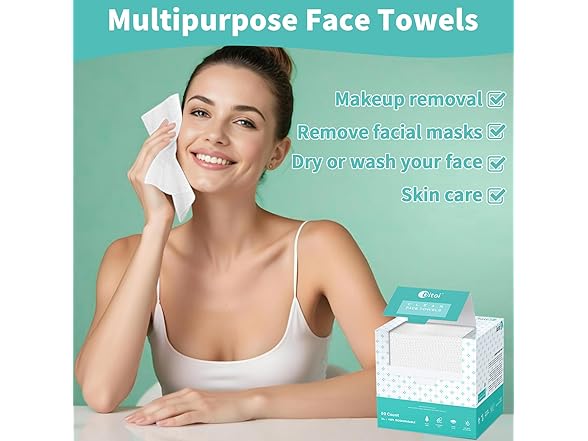 Ditoi disposable face towel 50 count