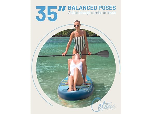 CETANA Inflatable Paddle Board 11'6 x 35" x 6"