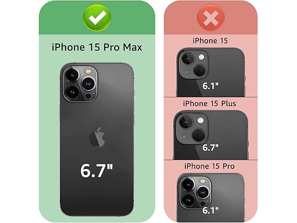 XcaseBar for iPhone 15 Pro Max 6.7" Case
