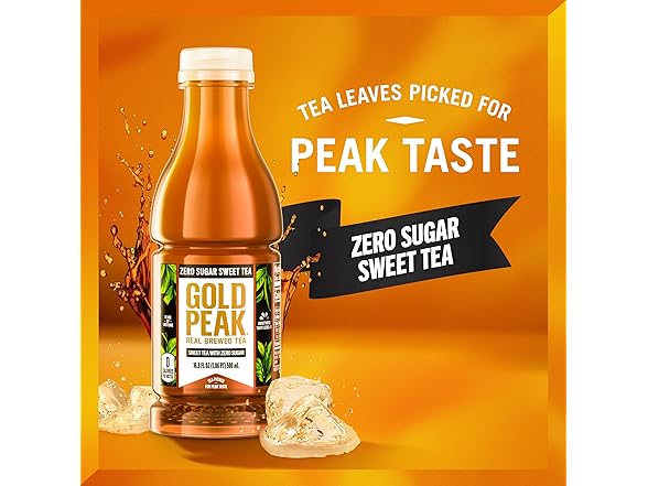 6PK Gold Peak Iced Tea, Zero Sugar Sweet