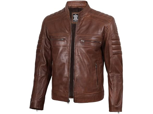 Blingsoul Stylish Biker Leather Jacket M