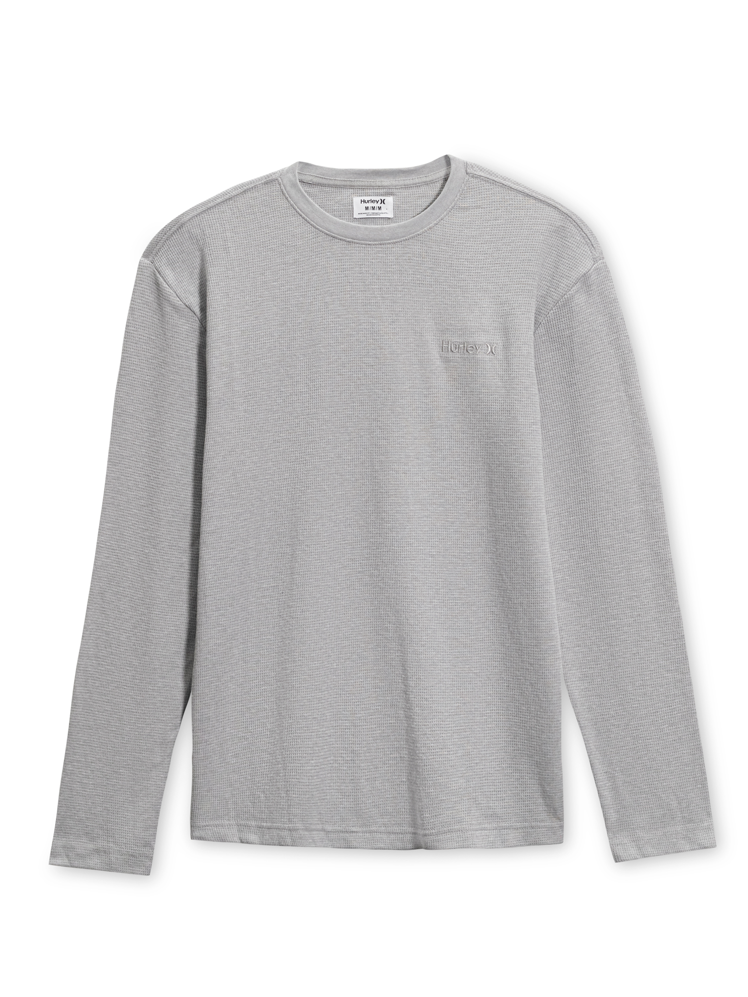 Hurley Men's Long Sleeve Thermal Crewneck - Gallery 8
