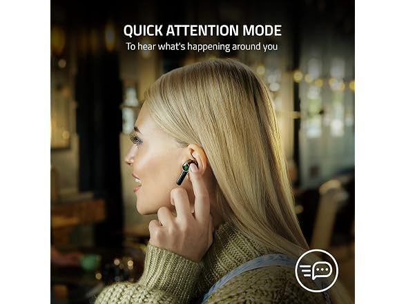 Razer Hammerhead True Wireless Pro Bluetooth Gaming Earbuds