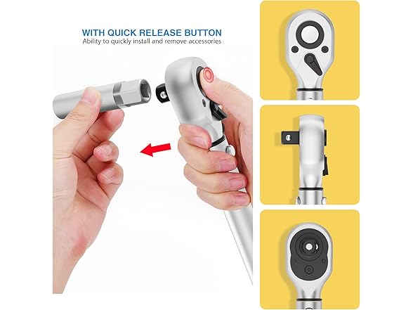 TAGVIT 1/2" Drive Click Torque Wrench
