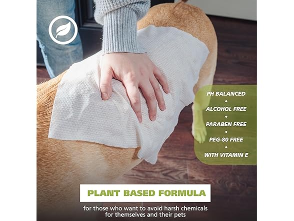 Wahl Refresh Massive Dog Wipes for Clean