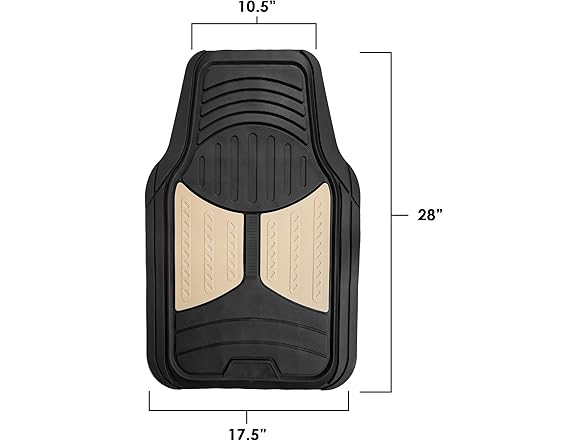 FH Group FH Group Full Set Trimmable Rubber Floor